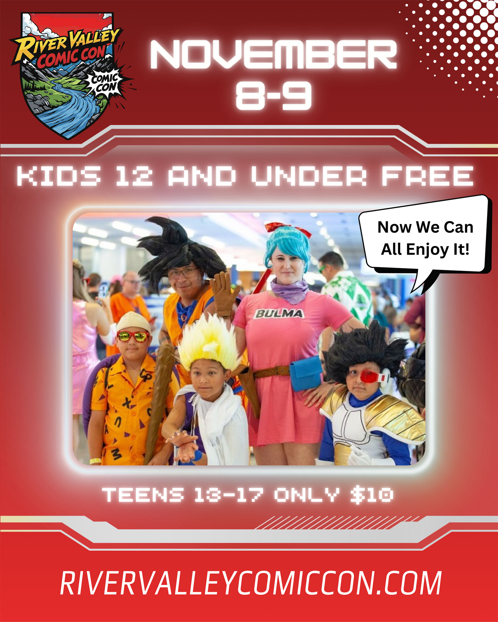 Kids 12 and Under Free